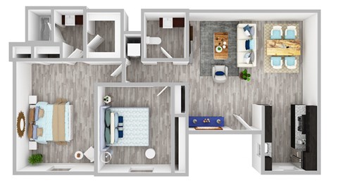 our apartments have a spacious floor plan